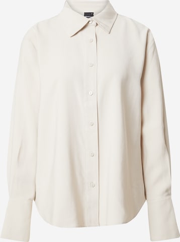 Camicia da donna di Gina Tricot in bianco: frontale