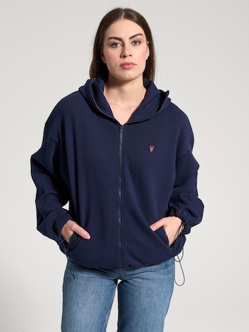 Veste de survêtement 'Sabine' NOWIHT en bleu