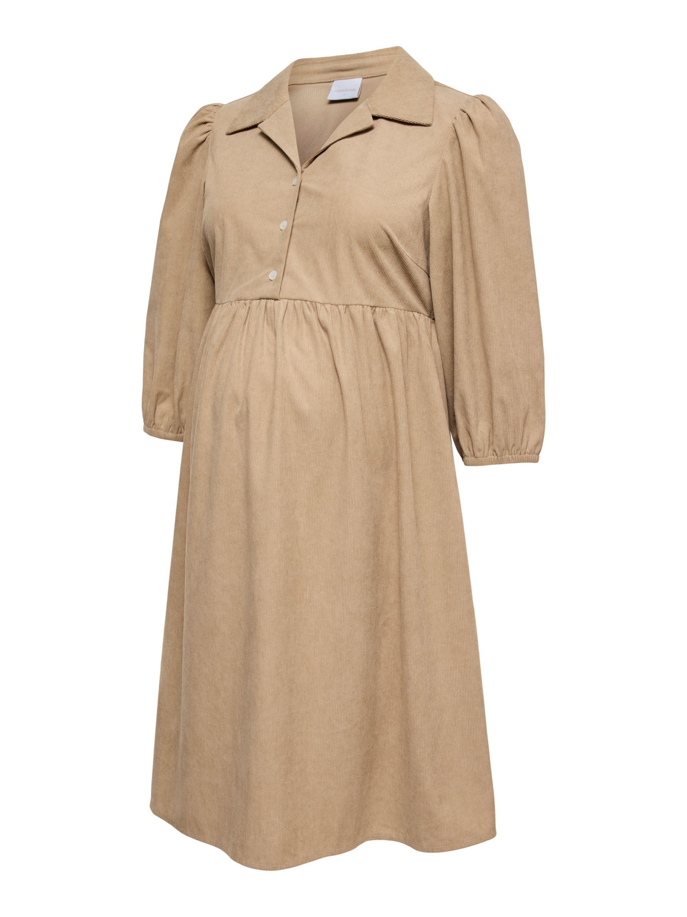 MAMALICIOUS Dress 'MLJacia' in Light brown, Item view