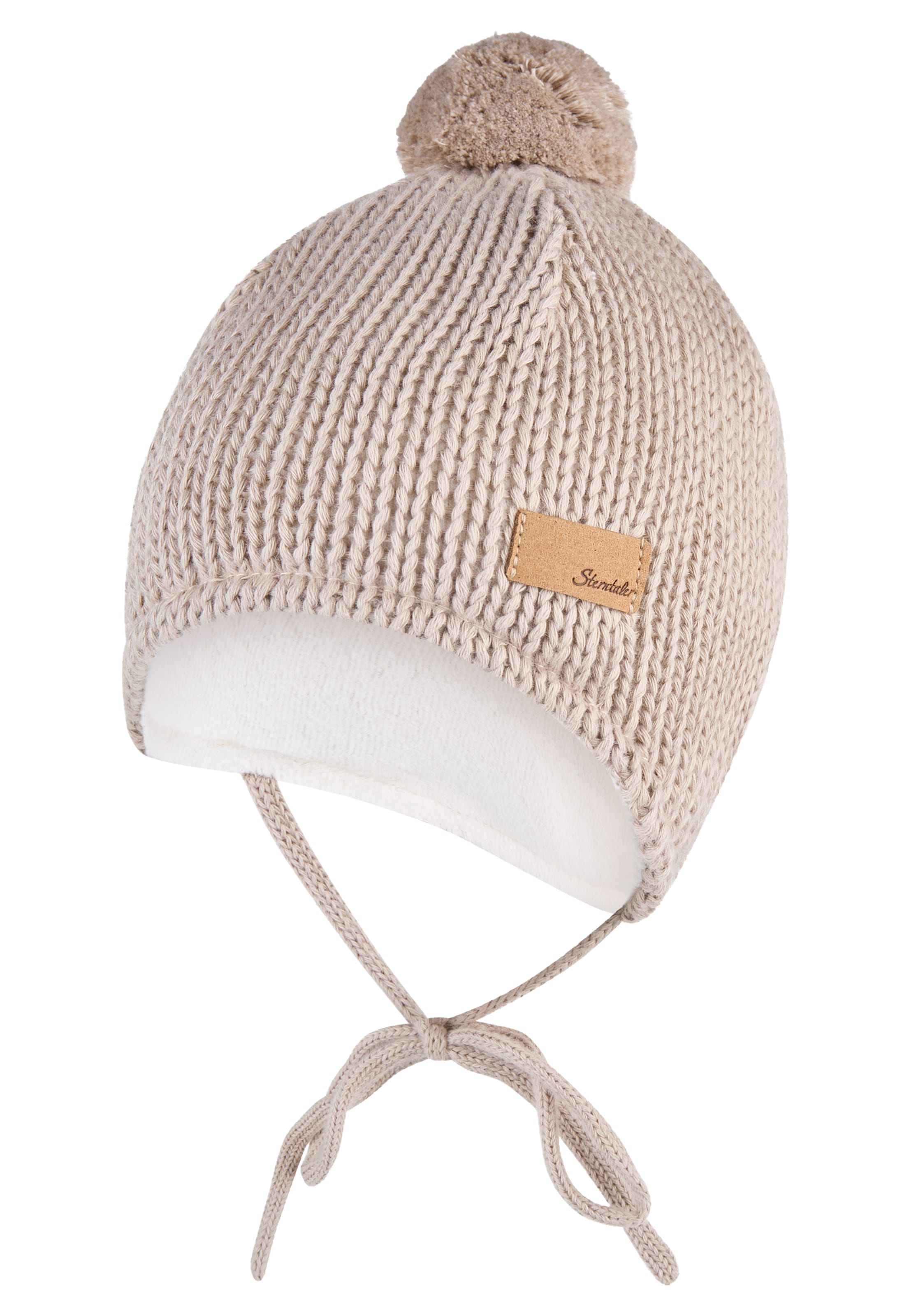 STERNTALER Mütze in Beige: Vorderseite