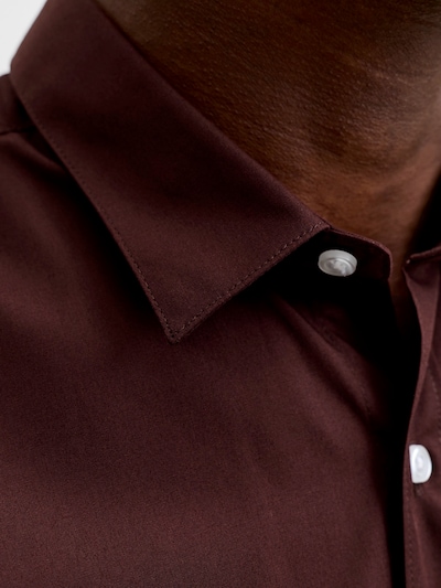 JACK & JONES Srajca 'JJJOE' v velikosti S  | rjava barva, Prikaz izdelka
