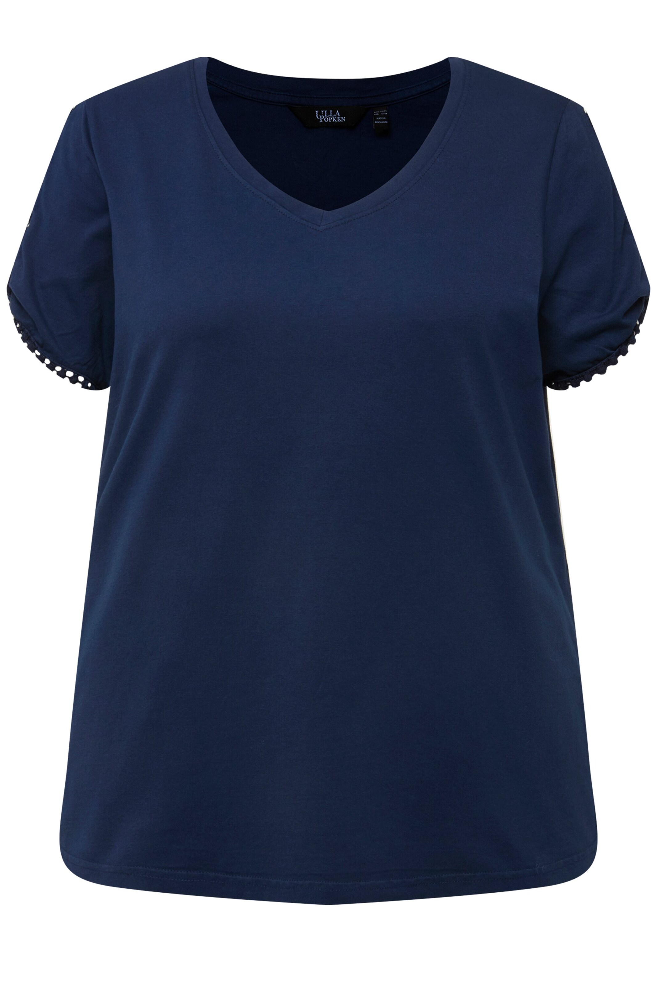 Ulla Popken Shirt in Blau: Vorderseite