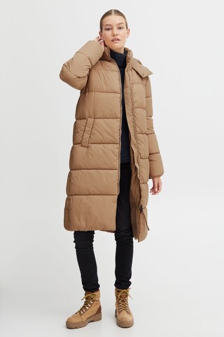 Oxmo Winter Coat in Brown