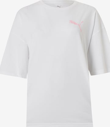 PUMA Функционална тениска в бяло: отпред