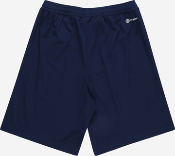 ADIDAS PERFORMANCE Regular Sportshorts 'Entrada 22' in Blau