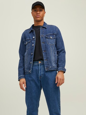 Veste mi-saison 'Alvin' JACK & JONES en bleu : devant