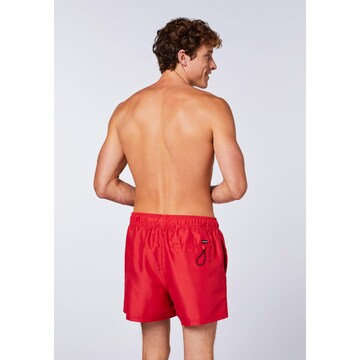 CHIEMSEE Regular Badeshorts in Rot