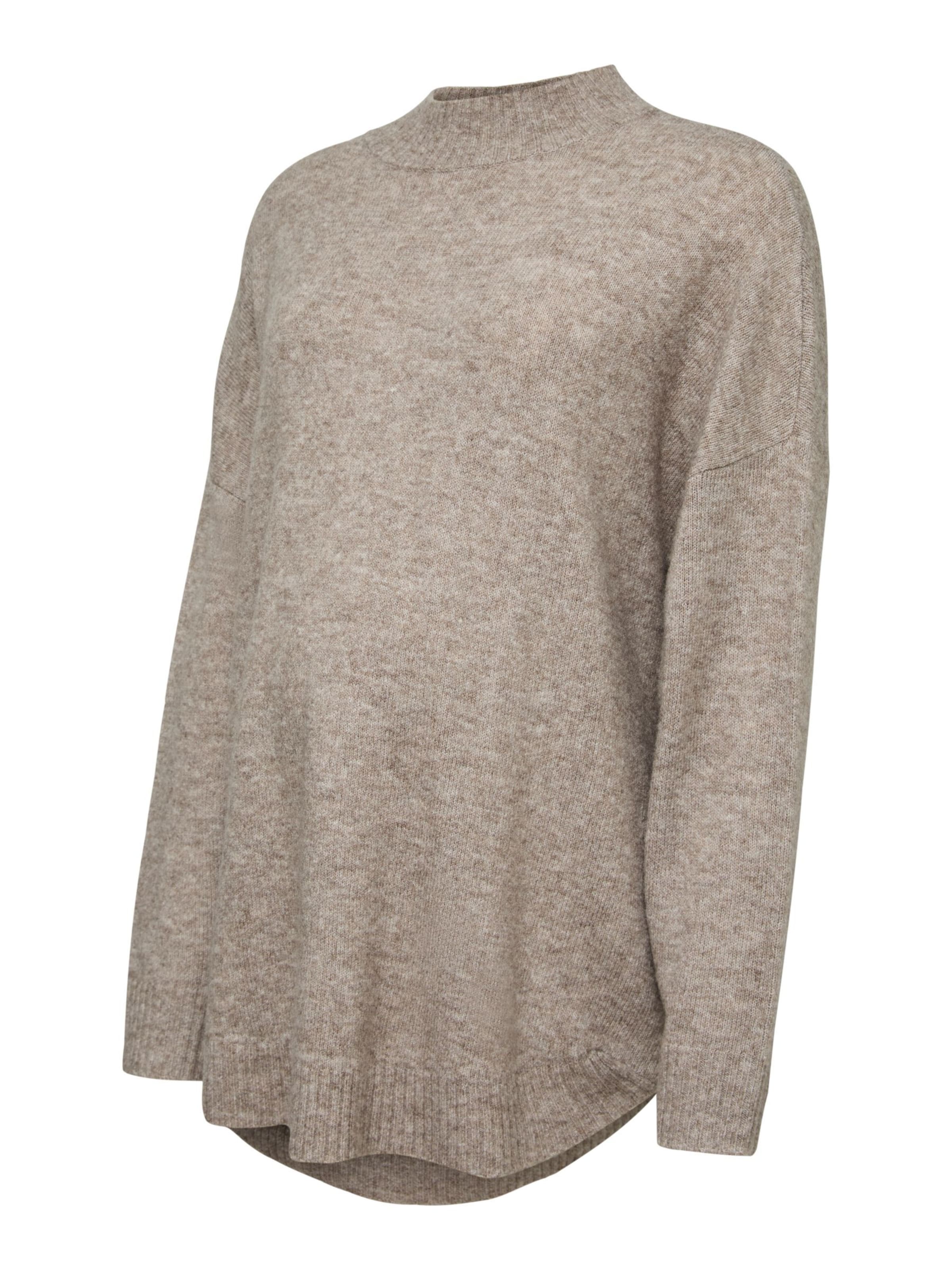Vero Moda Maternity Pullover 'VMMPLAZA' in Grau: Vorderseite
