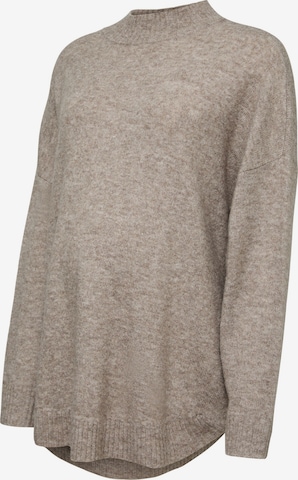 Vero Moda Maternity Pullover 'VMMPLAZA' in Grau: Vorderseite