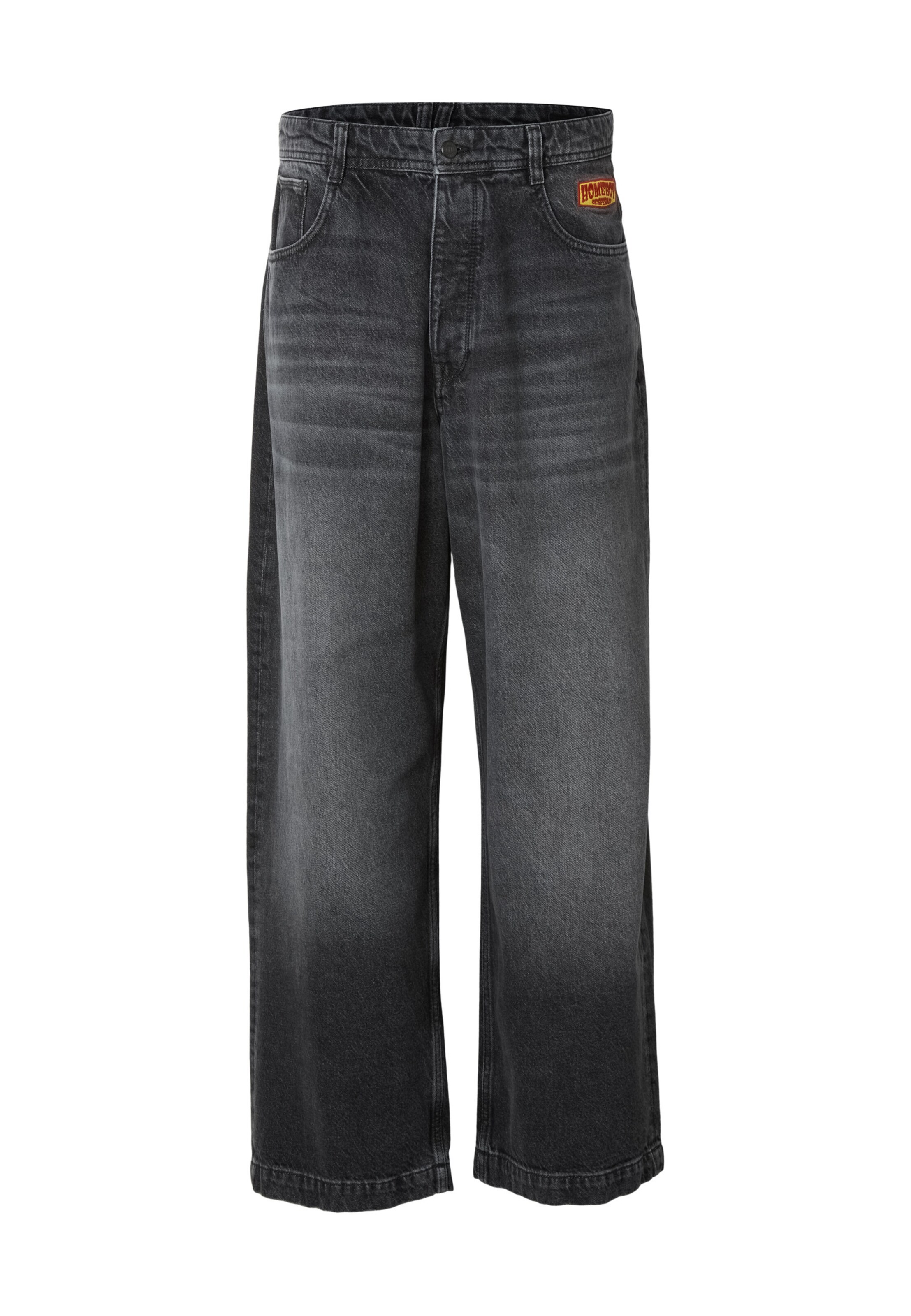 HOMEBOY Loosefit Jeans 'Desperados' in Schwarz: Vorderseite