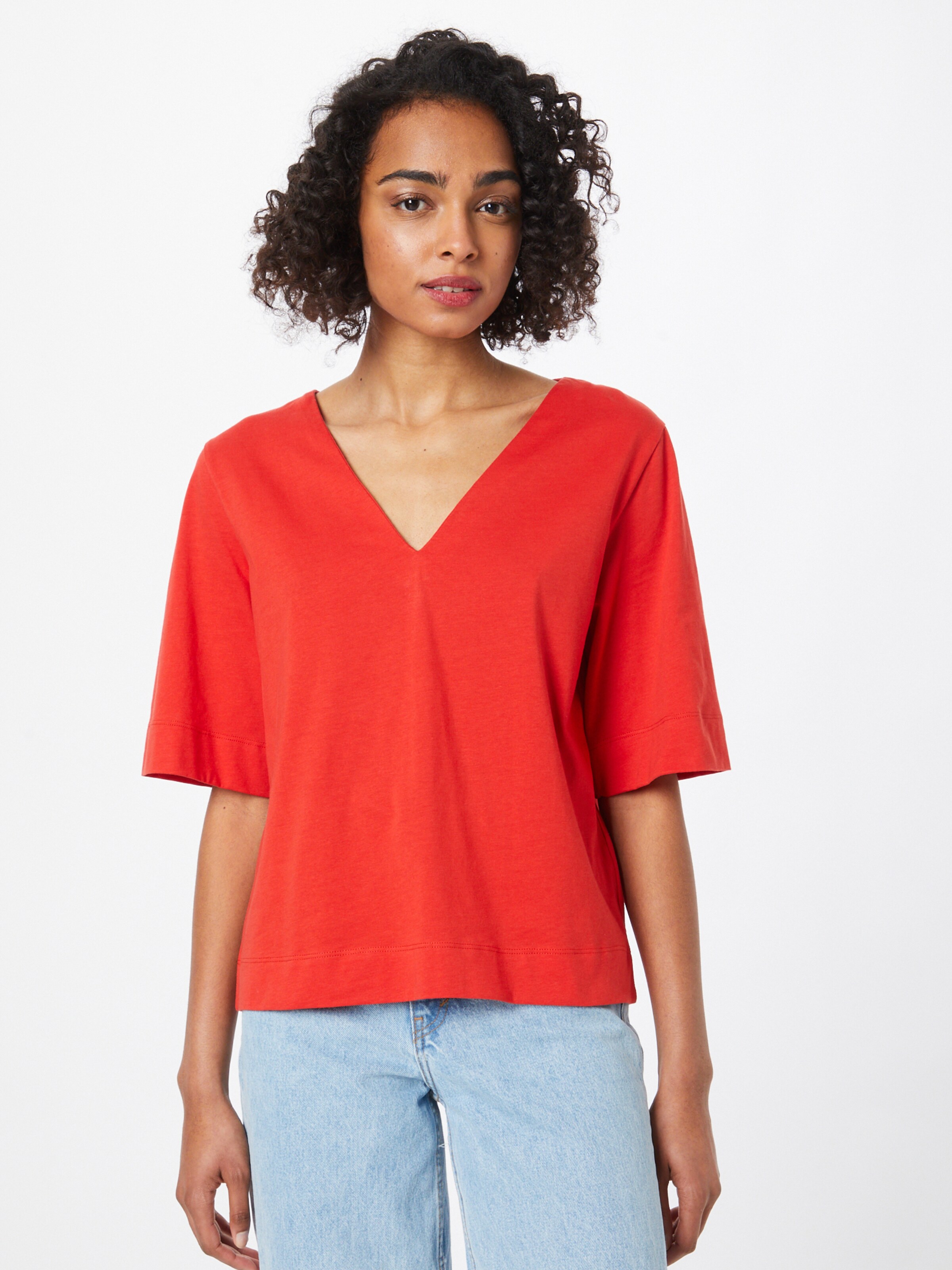 Frauen Shirts & Tops Sisley T-Shirt in Rot - BR55258