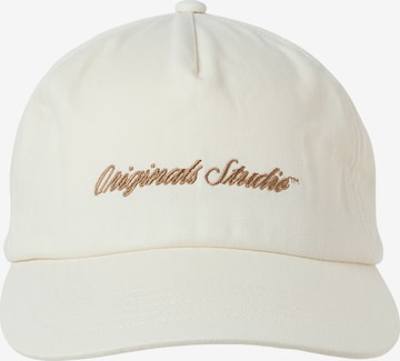 JACK & JONES Cap 'JACFRAME' in Weiß: Vorderseite