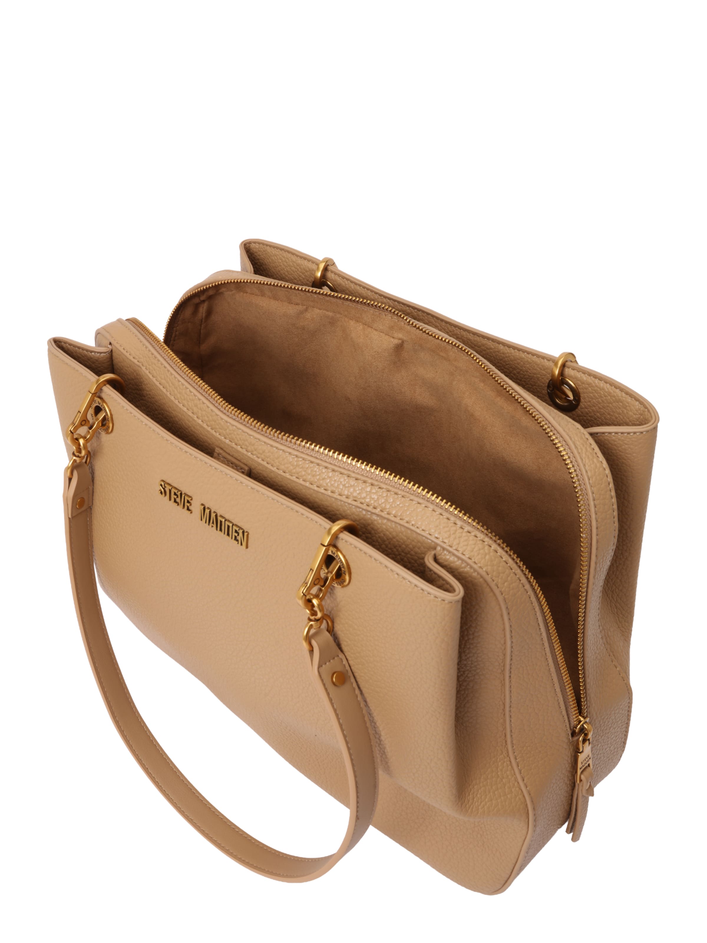 STEVE MADDEN Шоппер 'Bverra' в Коричневый: сверху