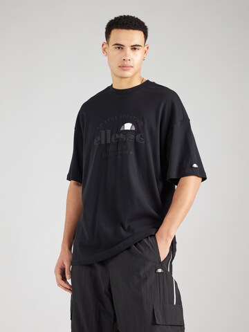 ELLESSE - Camisa 'Zalenti' em preto: frente