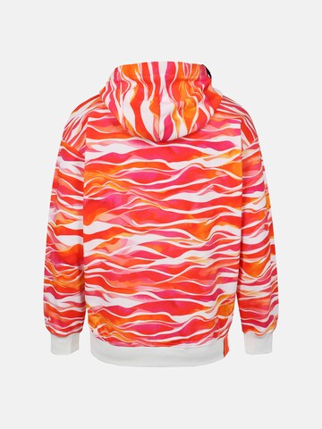 Sweat-shirt 'Vandaag' salzhaut en orange