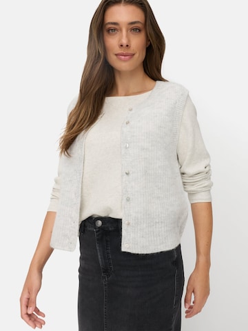 CAMEL ACTIVE Strickweste mit Knopfleiste in Grau