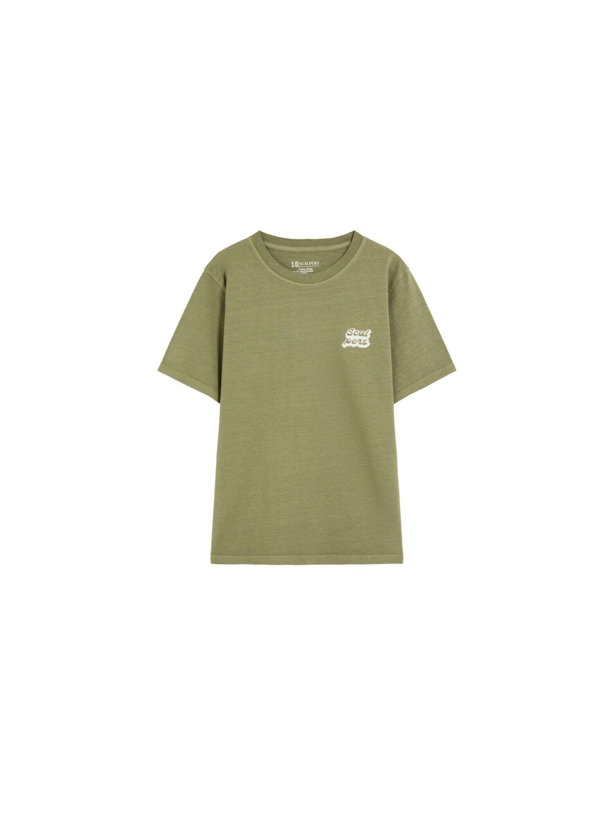 Scalpers Functioneel shirt ' ' in Groen: voorkant