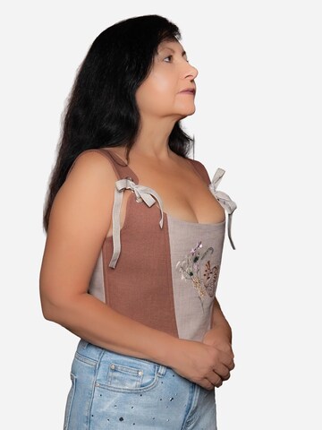 Corsetto di VIADALINNO in beige