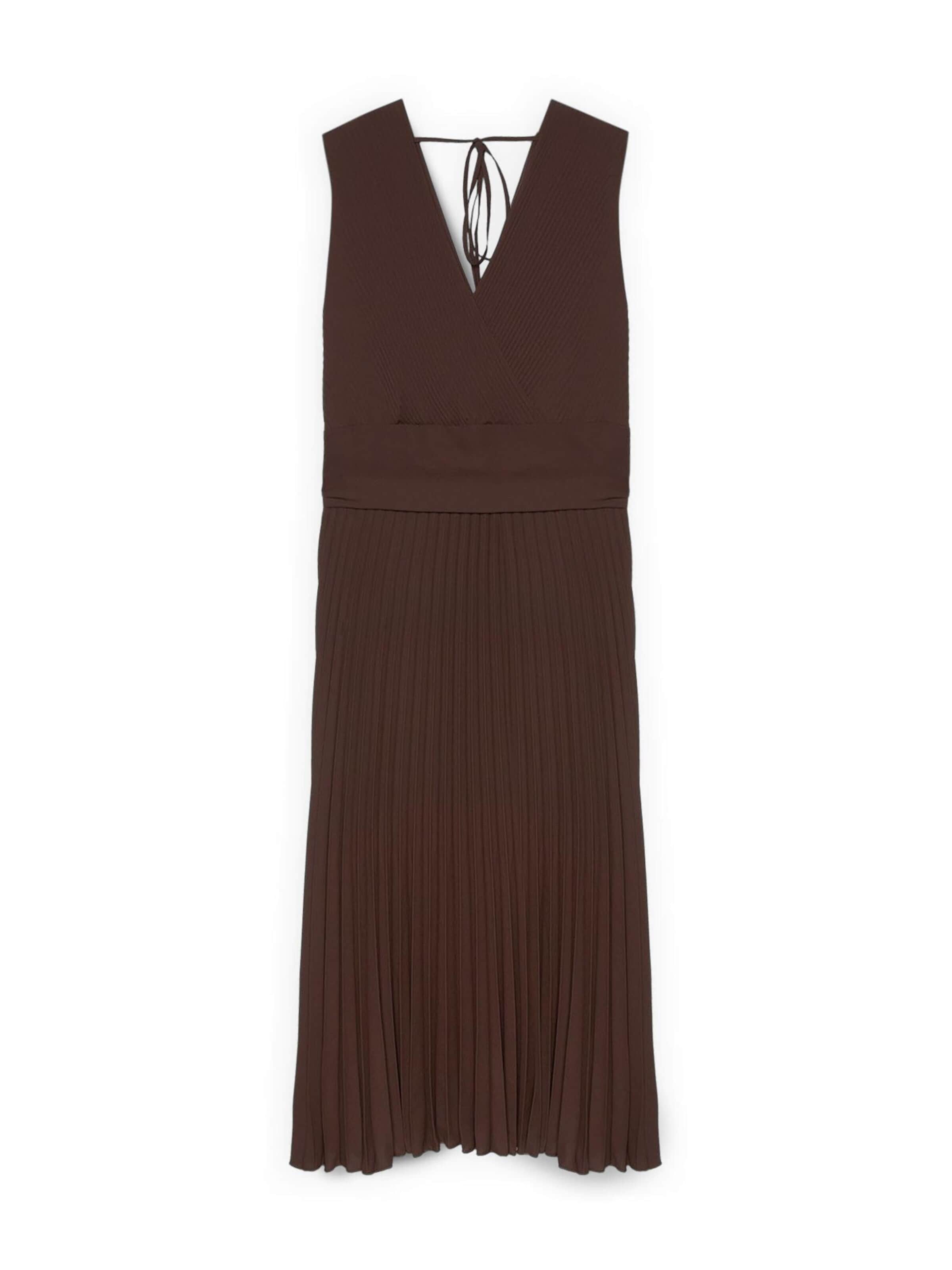 Fiorella Rubino Dress in Brown: front
