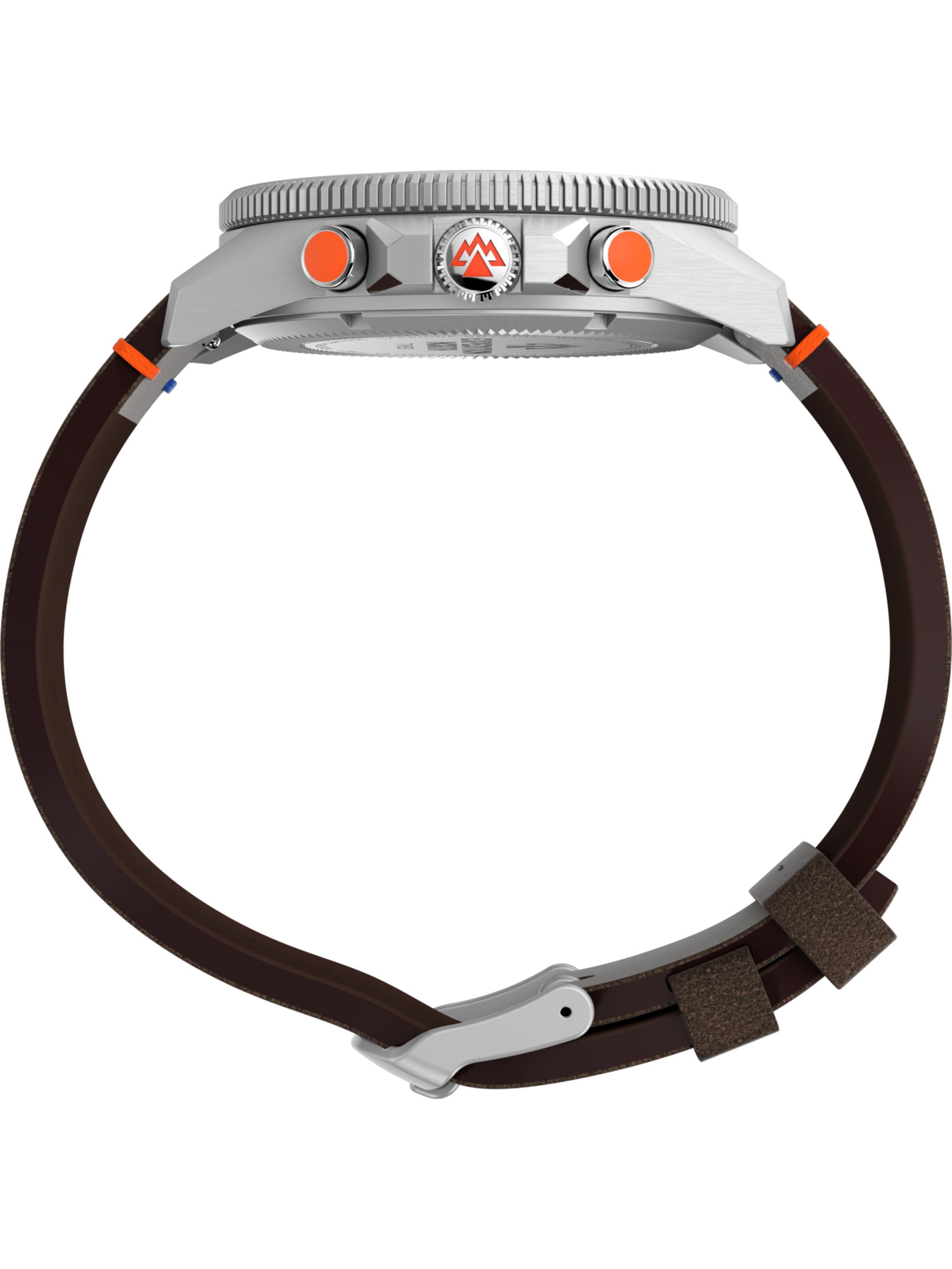 Montre à affichage analogique TIMEX en argent