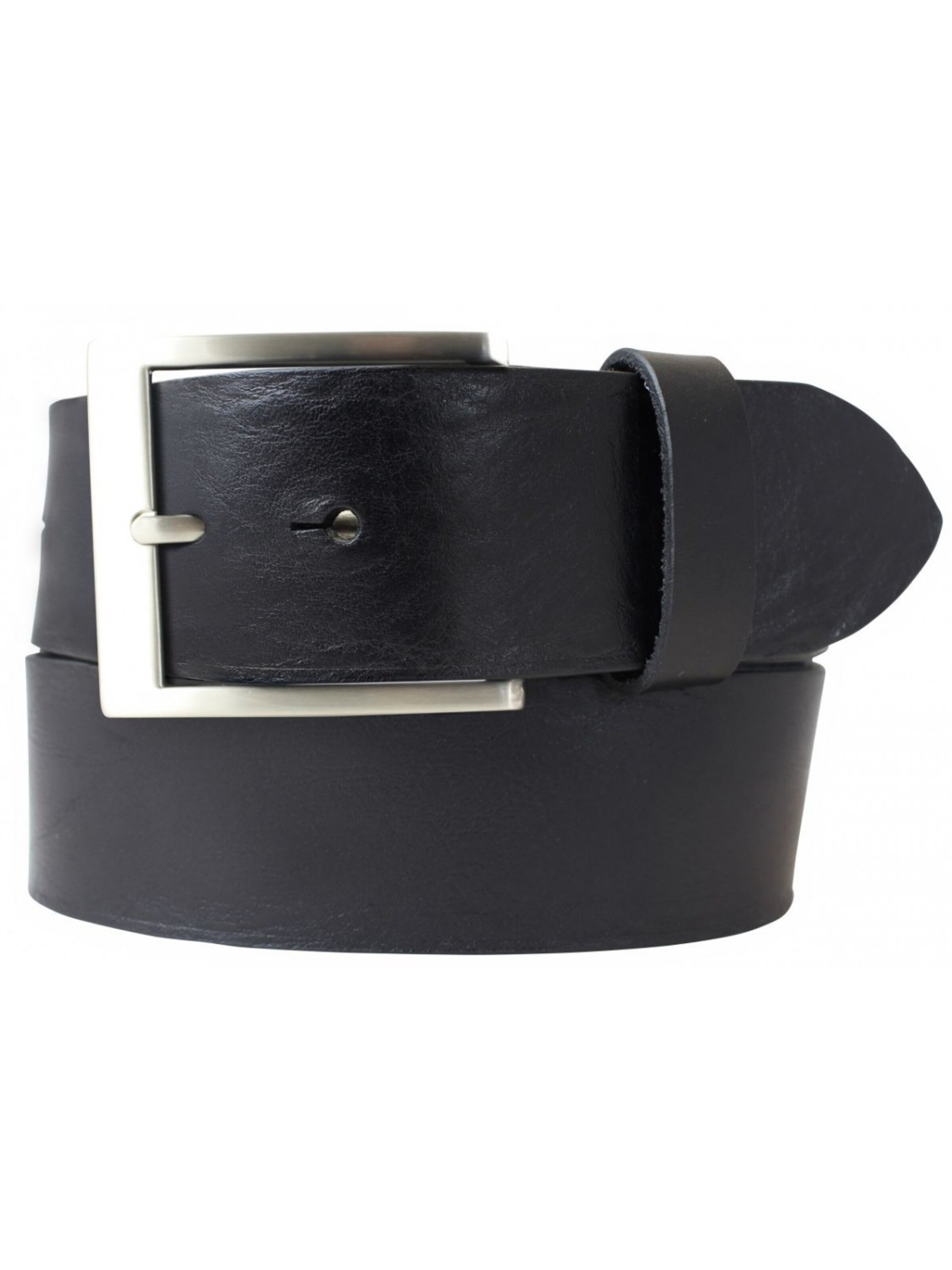 BELTINGER Gürtel 'Domodossola'‌‌‌‌ in Schwarz: Vorderseite