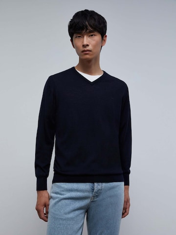 Scalpers Pullover in Blau