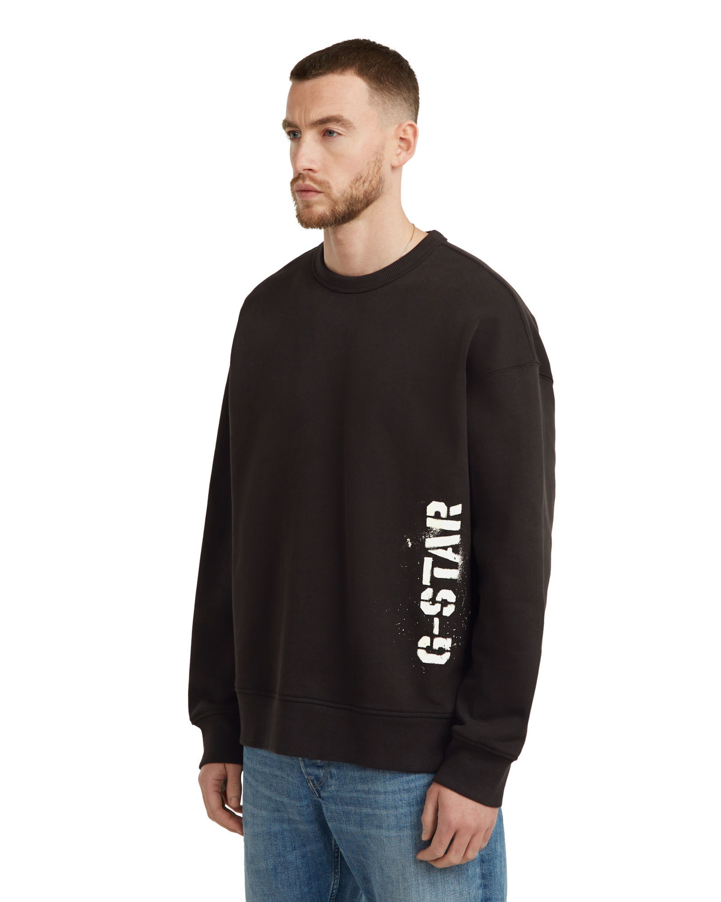 G-STAR Sweatshirt in Schwarz
