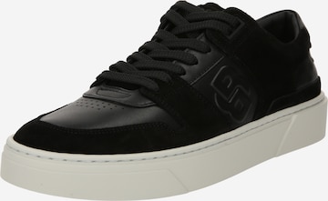 BOSS Black Sneakers laag 'Gary' in Zwart: voorkant