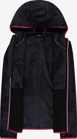 CMP Athletic Fleece Jacket in Black