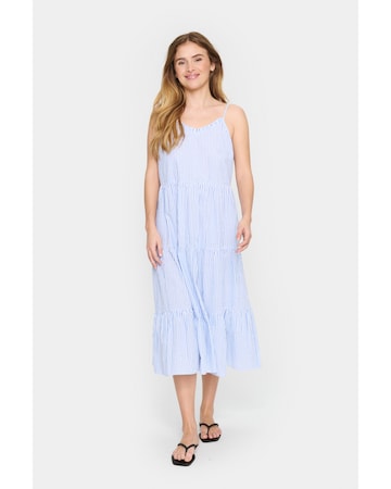 Robe 'Elmiko' SAINT TROPEZ en bleu : devant