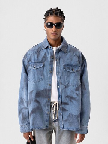 Dandalo Between-season jacket 'Jose' in Blue: front