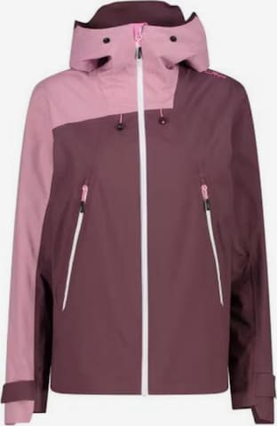 CMP Athletic Jacket 'C904 PLUM' in Pink: front