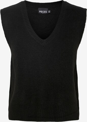 Pullover 'Jennifer' di PIECES in nero: frontale