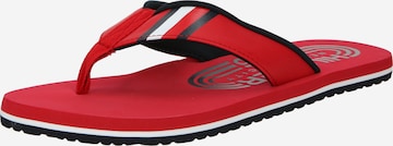 Flip-flops de la TOMMY HILFIGER pe roșu: față