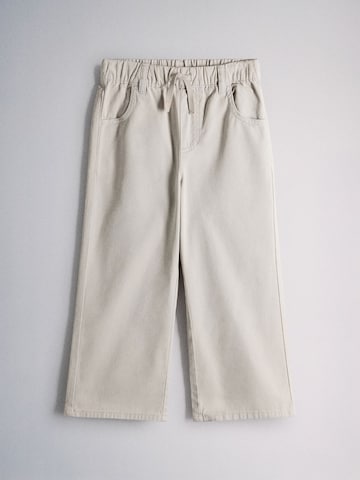 The Set Wide Leg Bukser i beige