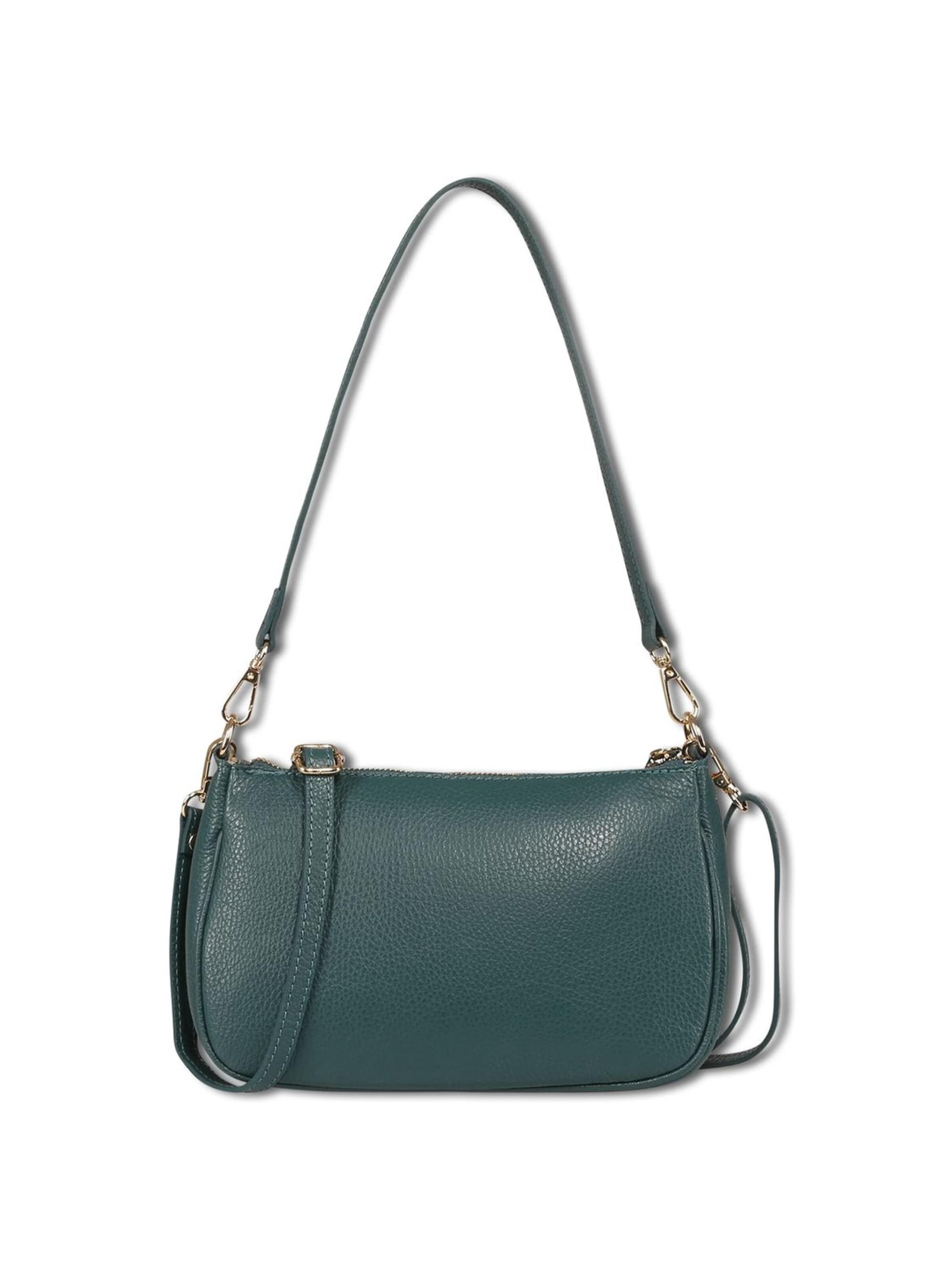 Borsa a spalla di Toscanto in blu: frontale