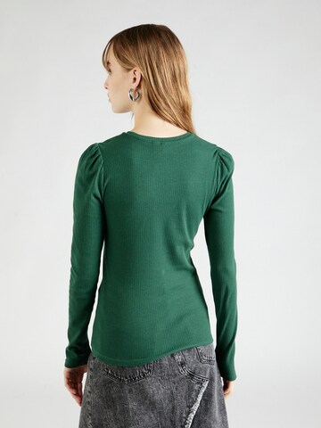 PIECES Shirt 'RUKA' in Green