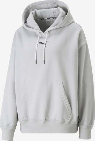 PUMA Athletic Sweatshirt in Grey: front