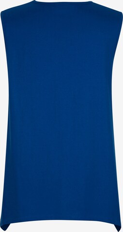 MIAMODA Strick-Top in Blau