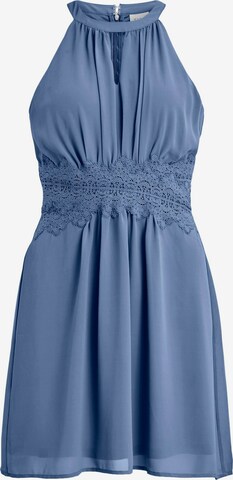 VILA Koktejlové šaty 'Milina' – modrá: přední strana