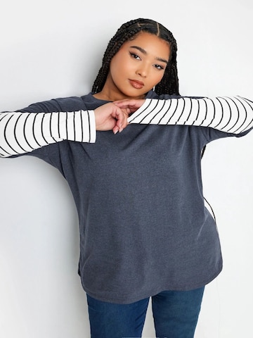 Stil Diva Shirt in Blauw: voorkant