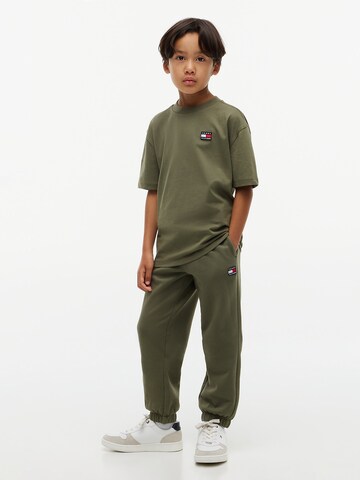 TOMMY HILFIGER T-Shirt 'Essential' in Grün