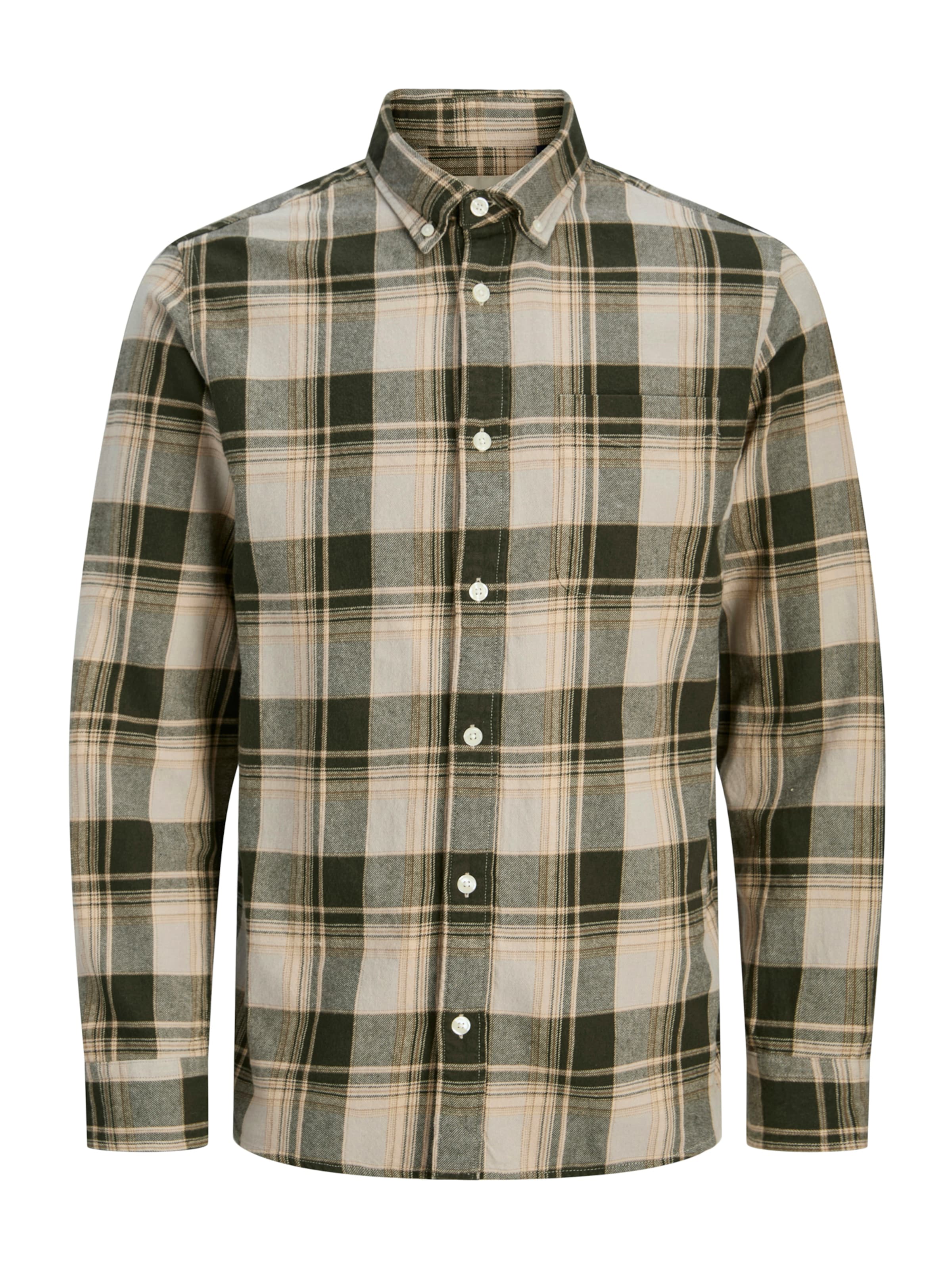 Camicia 'JPRBlubrook' di JACK & JONES in verde: frontale