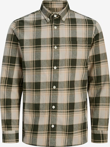 JACK & JONES Рубашка 'JPRBlubrook' в Зеленый: спереди