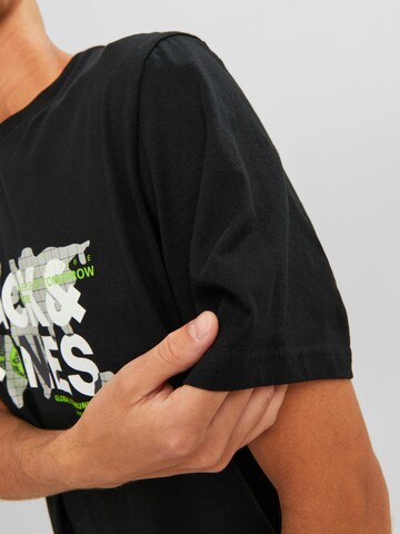 JACK & JONES - Camiseta 'Dust' en negro