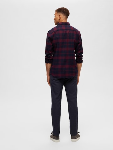 SELECTED HOMME Regular fit Overhemd 'Owen' in Rood