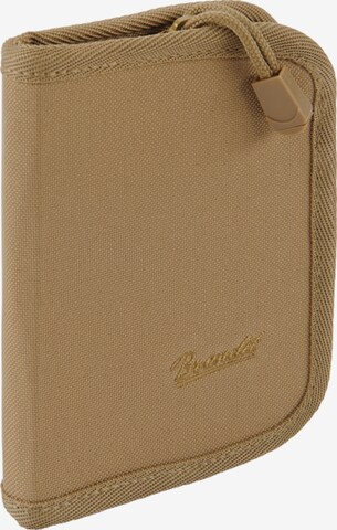 Brandit Wallet in Beige: front