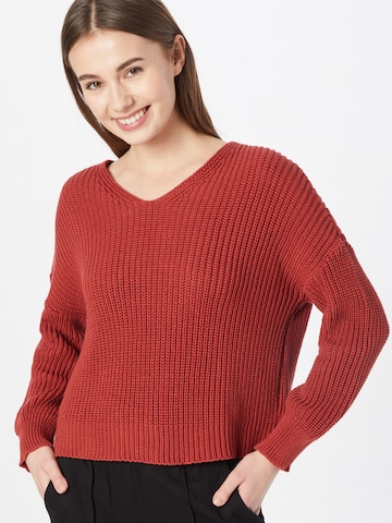 ABOUT YOU Sweater 'Liliana' in Red: front