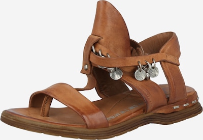 A.S.98 Sandalias de dedo 'MARE' en cognac, Vista del producto