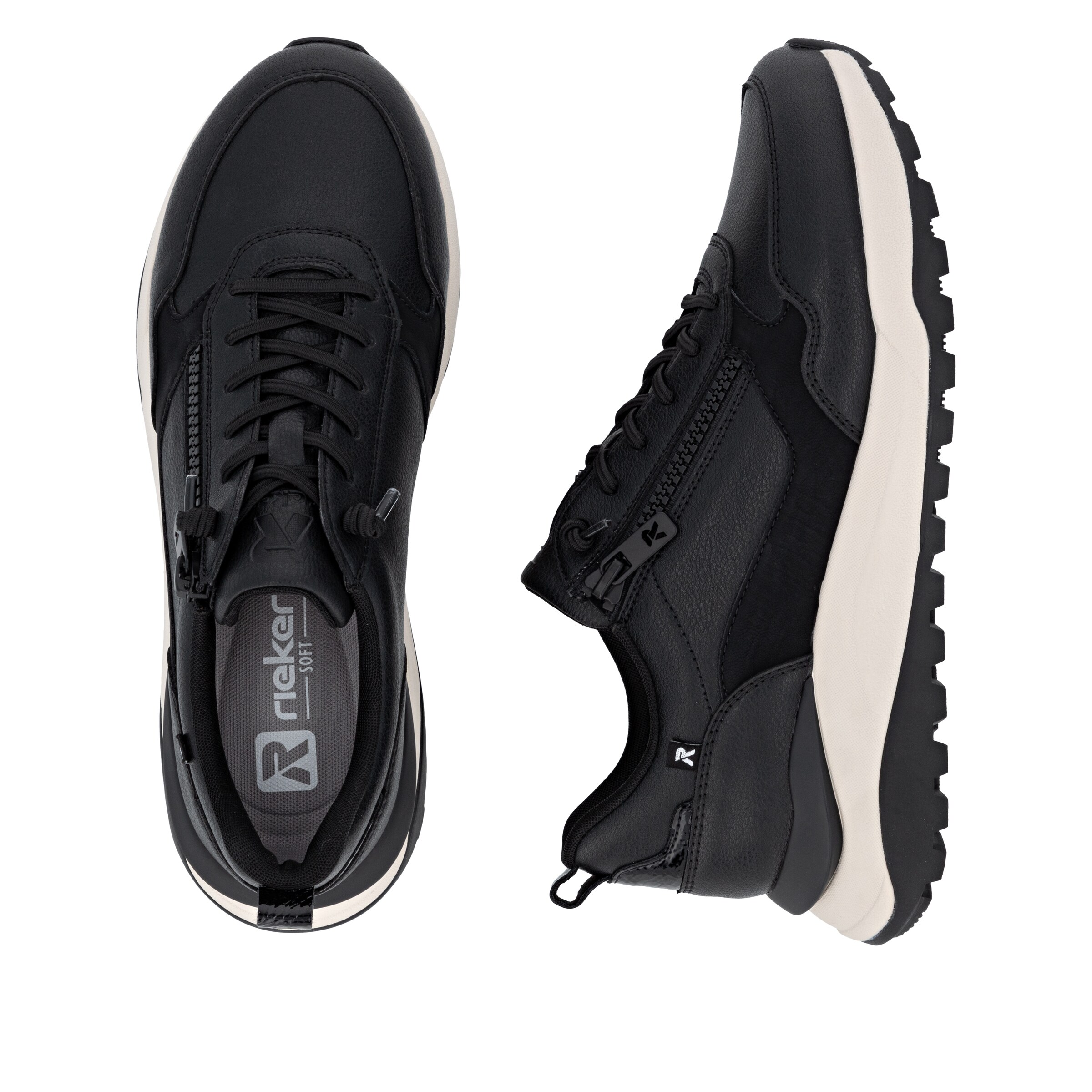 Rieker Sneaker in Schwarz